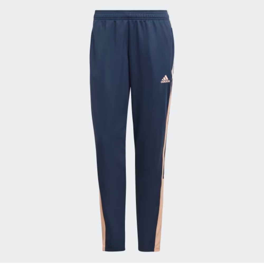 Adidas Tiro Track Pants - Navy and Pink